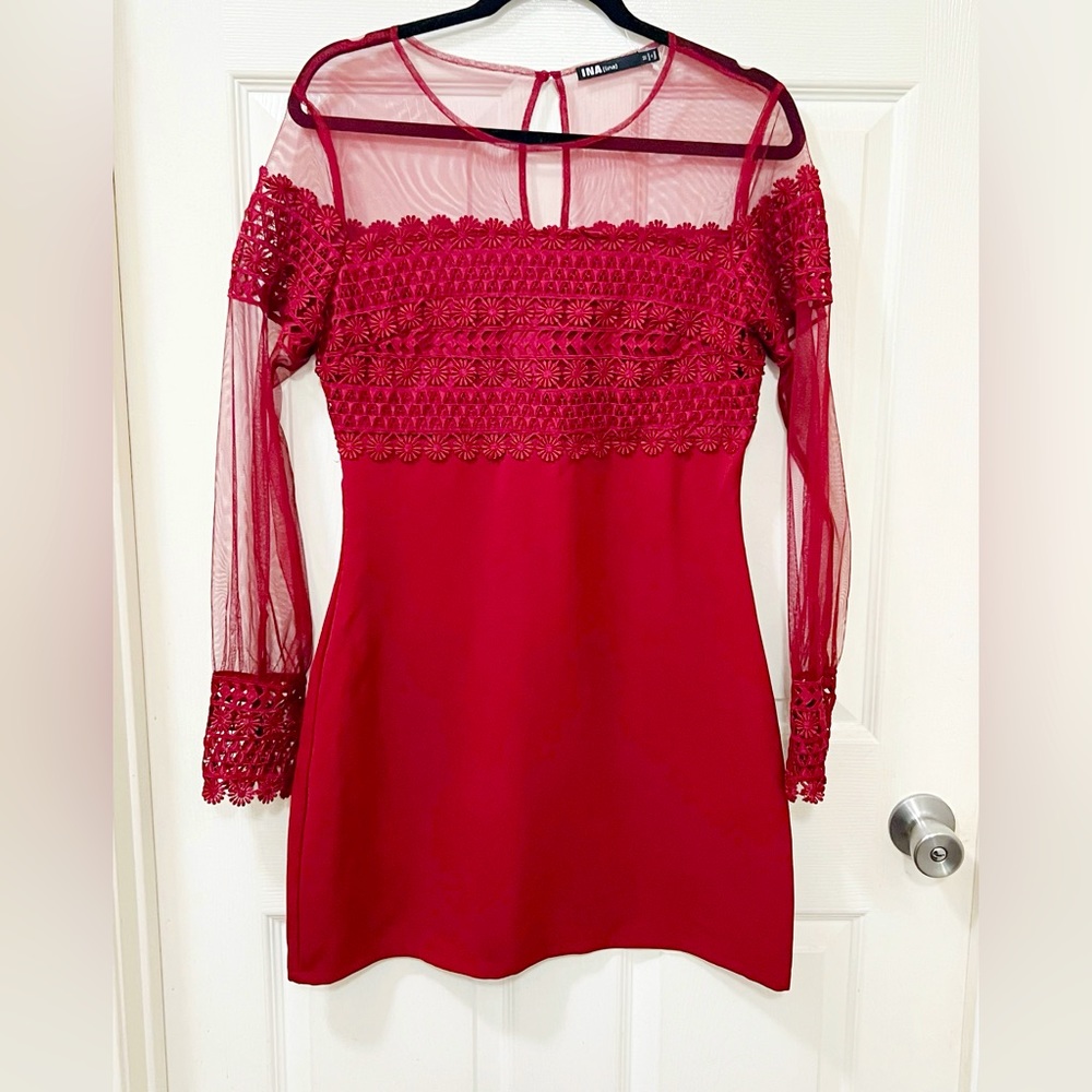 New INA mesh Dress Size Medium